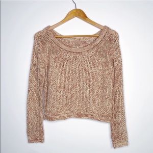 Free people crop top sweater